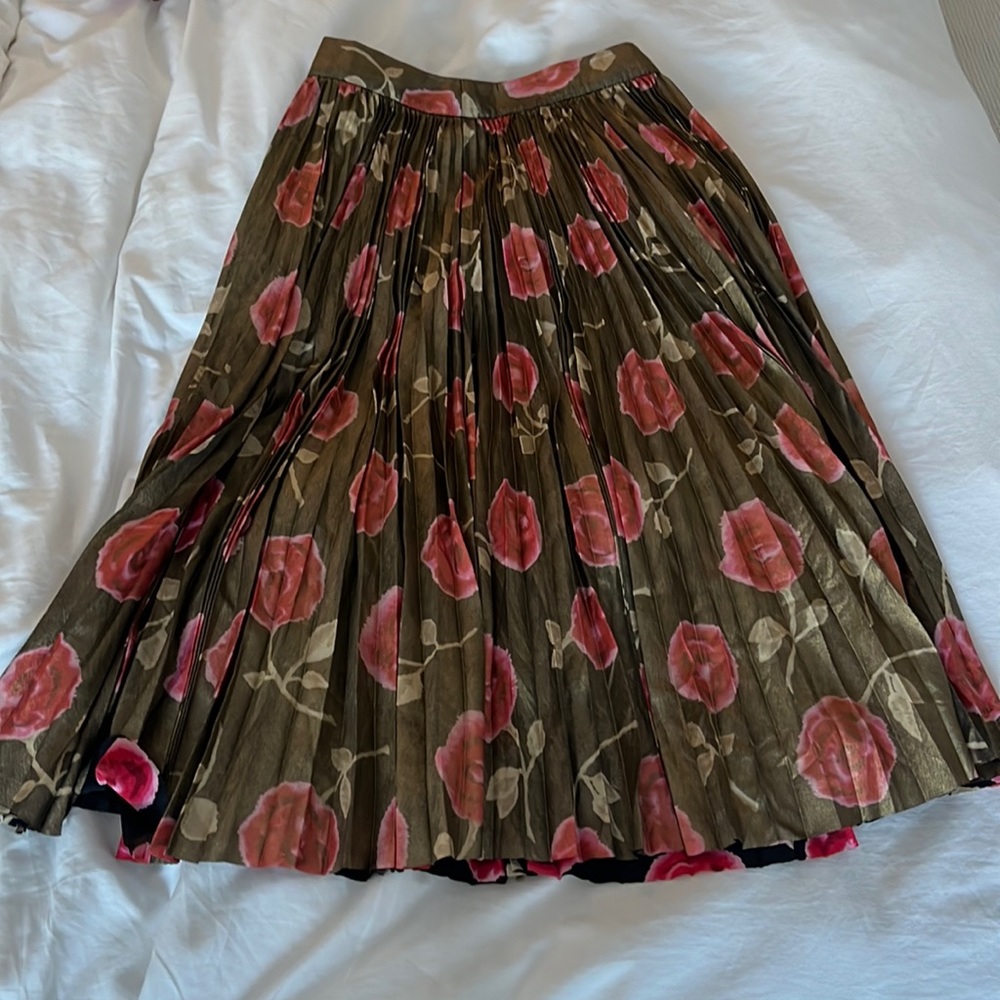 kate spade pleated skirt